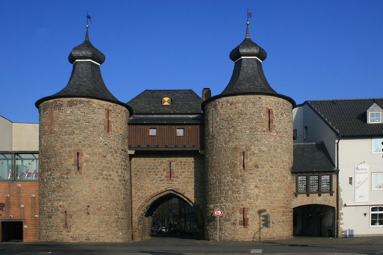Foto vom Hexenturm in Jülich